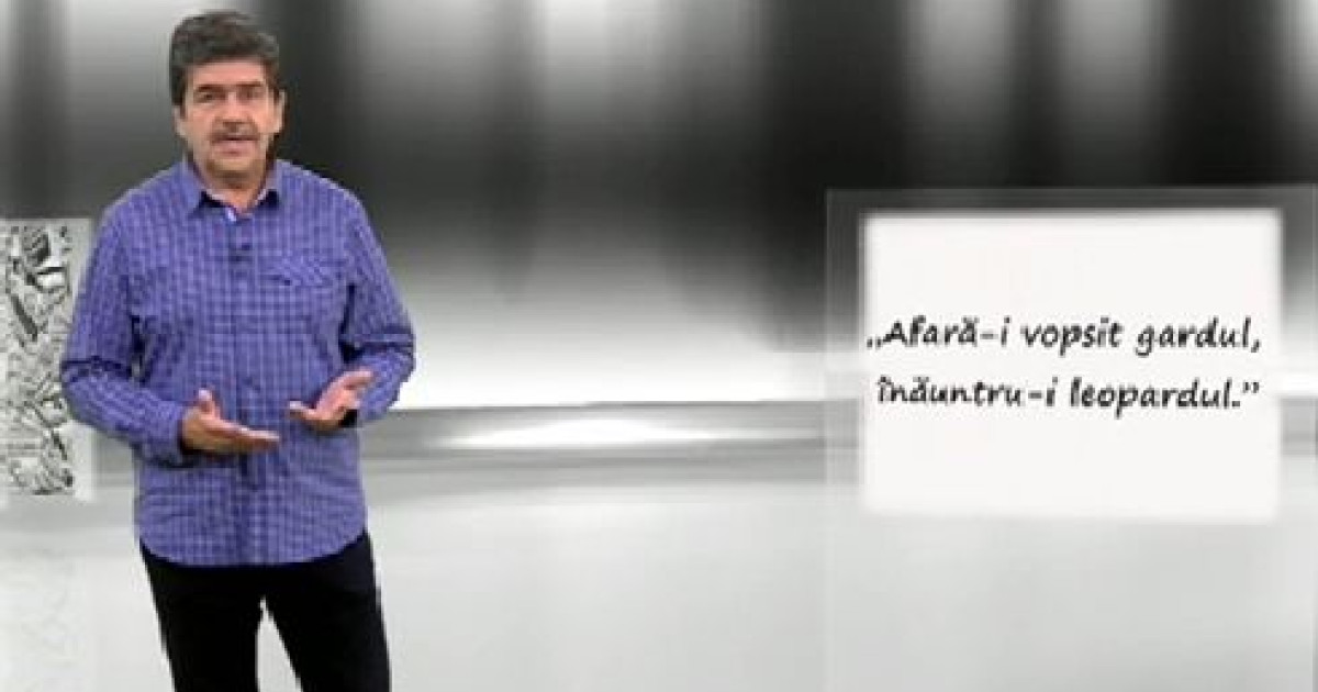 PASTILA DE LIMBĂ. Sensul inițial al expresiei „Afară-i vopsit gardul, înăuntru-i leopardul”