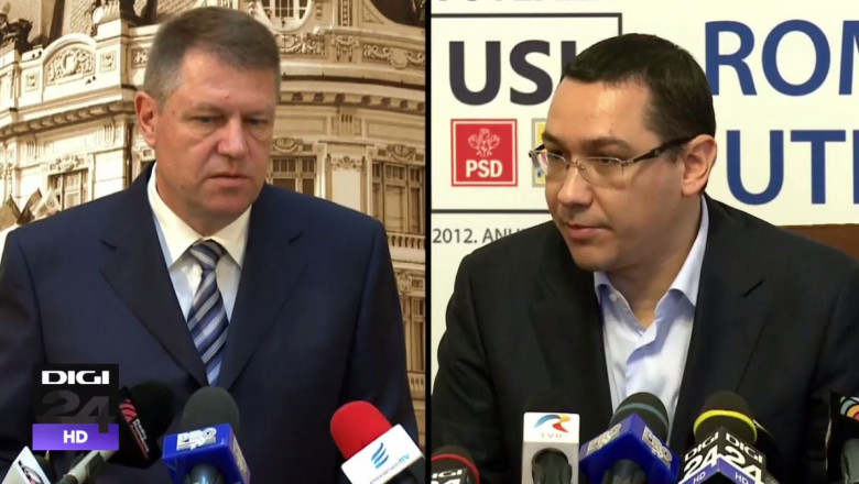 iohannis vs ponta