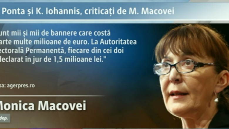 Macovei critica Ponta si Iohannis