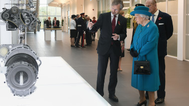 Regina Elisabeta la uzina Jaguar - Guliver GettyImages