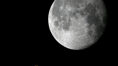Foto Conjunctie Luna - Uranus 4 nov. 2014