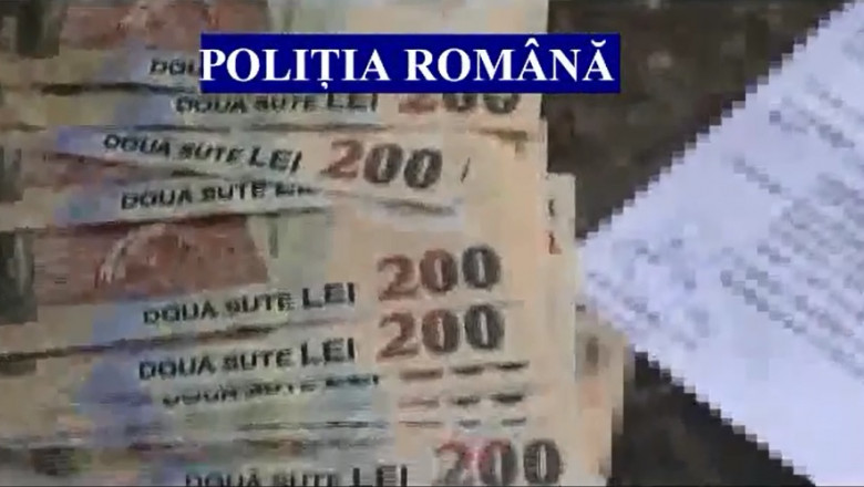 bani banca politia romana