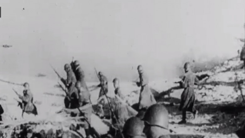23 august - soldati pe front