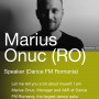 Marius Onuc Speaker ADE