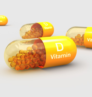 Vitamin,D,,Capsule,,Illustration,3d
