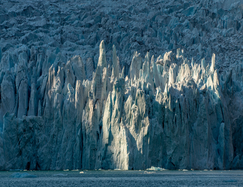 Greenland,Iceberg,In,Fjord,Last,Light