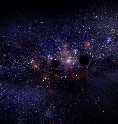 Dark,Galaxy,With,Black,Holes