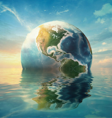 Planet,Earth,Is,Floating,Over,The,Ocean,...,Sea,Freight,