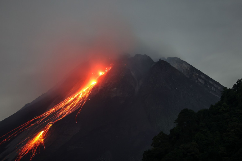 Indonesia's Mount Merapi Spews Ash And Lava, Yogyakarta - 11 May 2023