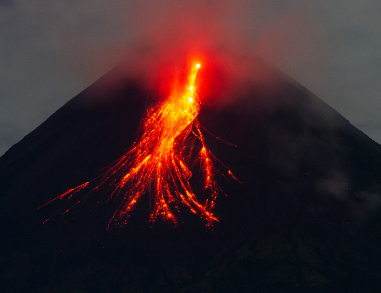 Mount Merapi Spews Lava