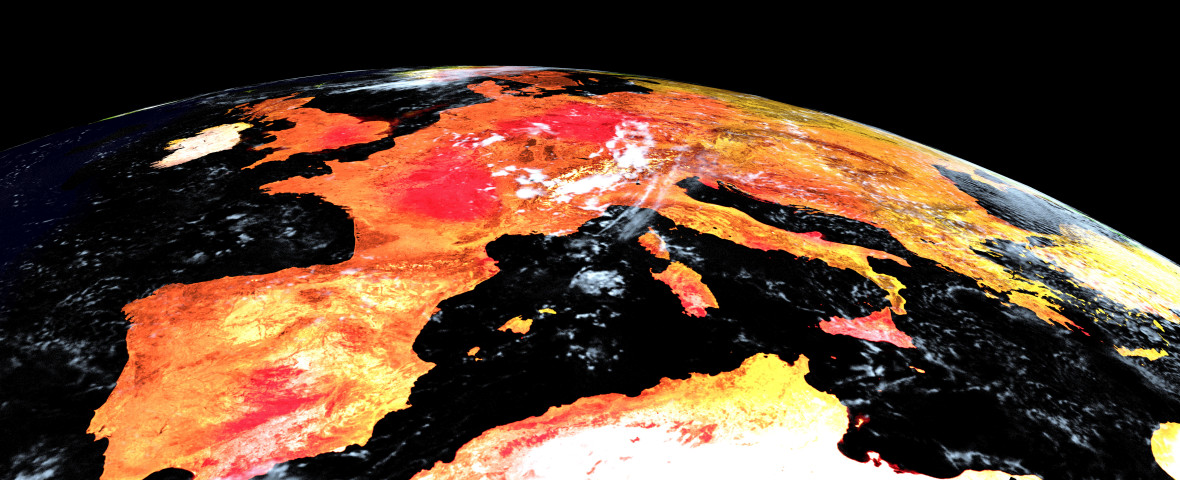 Heatwave,Over,Europe.,Extremely,Detailed,And,Realistic,High,Resolution,3d