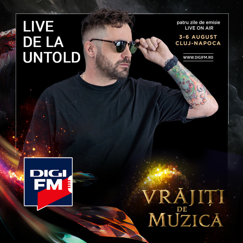 Digi FM LIVE de la Untold 2023