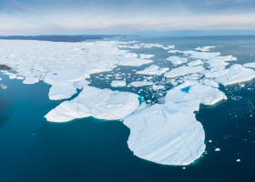 Glaciers,Drone,Aerial,Image,From,Above,-,Climate,Change,And