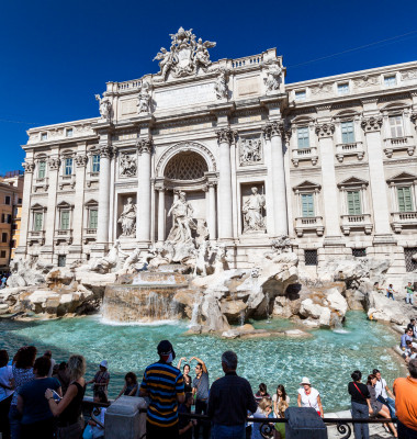 Rome,,Italy,-,October,4:,View,To,The,Fontana,Di