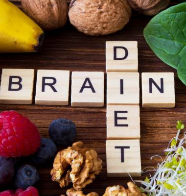 "brain,Diet",Words,Written,On,Wooden,Blokcs,With,Foods,That