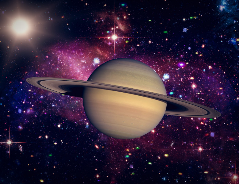 Saturn,,Solar,System.,The,Elements,Of,This,Image,Furnished,By