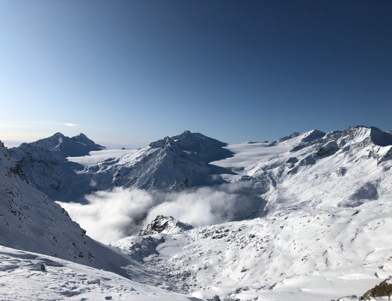 Heavenly,View,On,The,Adamello,Glacier