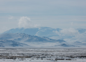 Mountain,Mongolia,Tree,Forest,Landscape,Sky,Travel