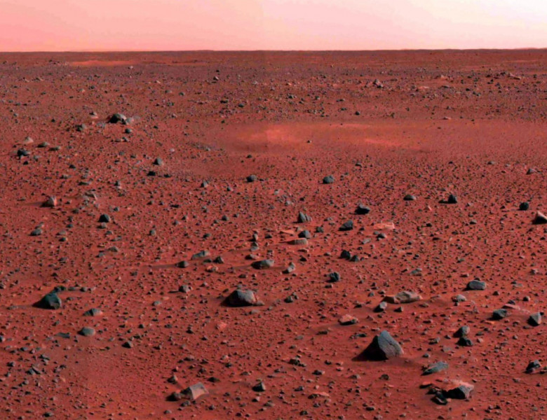 SURFACE OF MARS as seen by the Mars Rover Perseverance. Photo: EPA