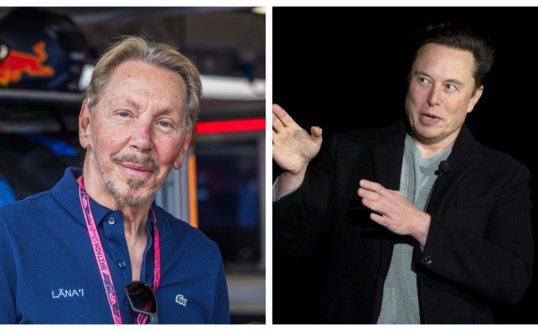 Larry Ellison și Elon Musk (1)