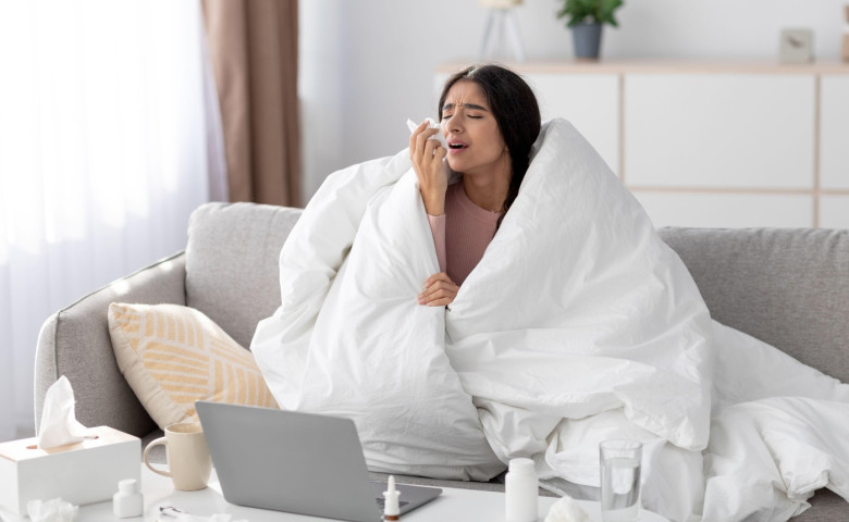 răceală, gripă, strănut