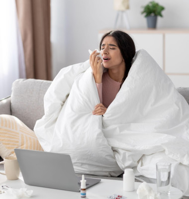 răceală, gripă, strănut