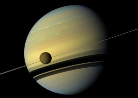 Galactic Giants Titan and Saturn