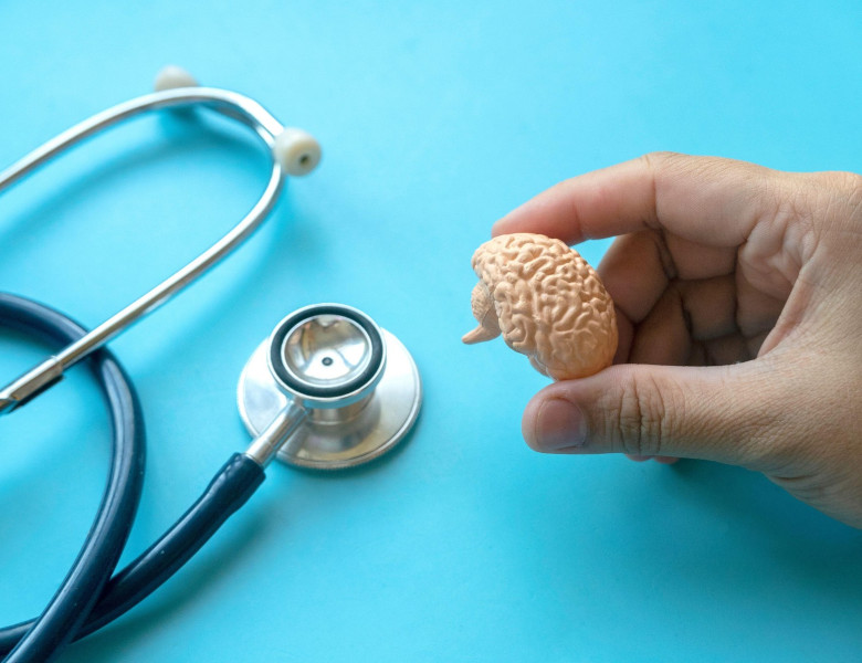 Concept of brain diseases, mental health, Alzheimer's, Parkinson's disease, dementia, stroke, and seizure. Nootropics use to improve memory and neural