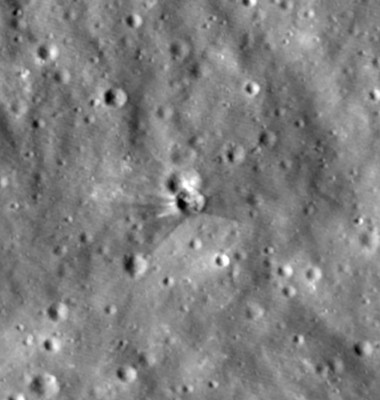 SpaceX Moon Crash