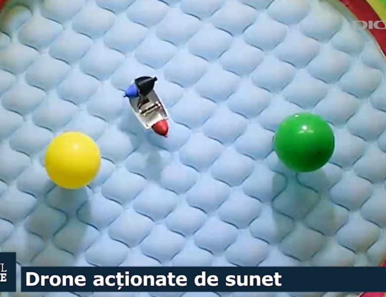 jurnalul de stiinte, drone cu sunet