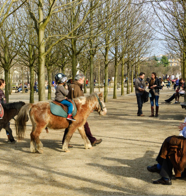 Paris,,France,-,March,11,,2017:,Adults,Relax,,Kids,Have