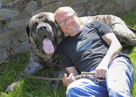 Uriáš, cel mai gras câine din Cehia/ Profimedia