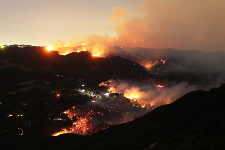 Incendiu Los Angeles/ Profimedia