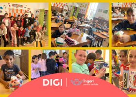 Vizual comunicat de presă_Grupul DIGI și Asociația Îngeri Pentru Suflete aduc, pentru al patrulea an la rând, “Dulăpiorul Fermecat” în trei școli din mediul