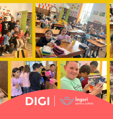 Vizual comunicat de presă_Grupul DIGI și Asociația Îngeri Pentru Suflete aduc, pentru al patrulea an la rând, “Dulăpiorul Fermecat” în trei școli din mediul