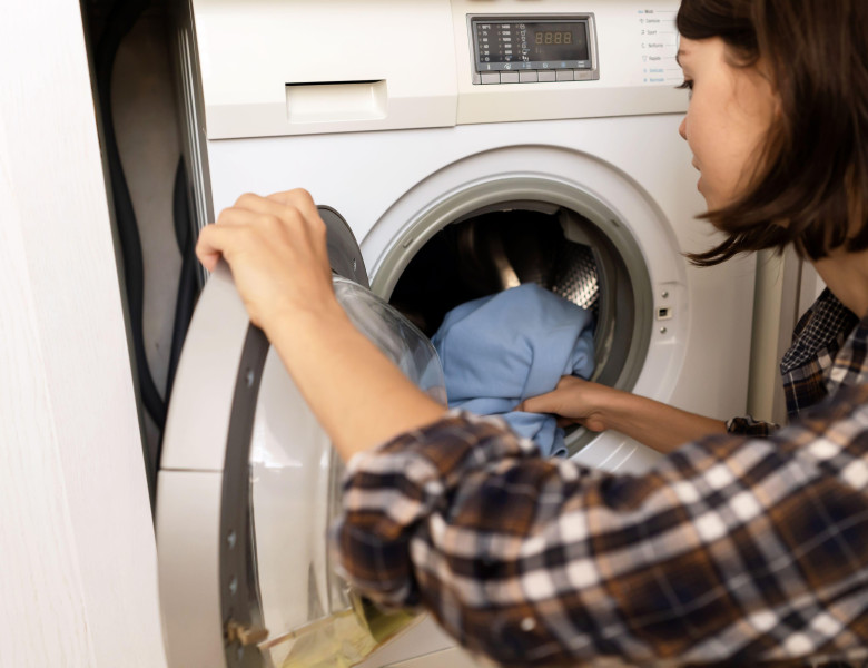 Pisică în mașină de spălat/ Profimedia