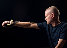 Un bărbat s-a lăsat mușcat intenționat de sute de șerpi veninoși/ Profimedia