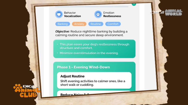 Aplicația care traduce comportamentul câinelui Digi Animal Club(5)