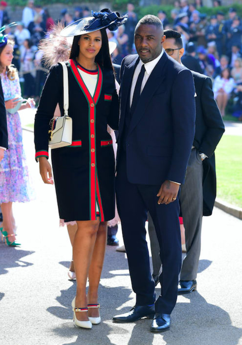 Sabrina Dhowre and Idris Elba