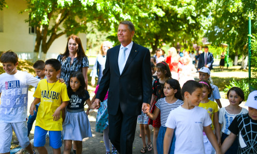 klaus iohannis copii