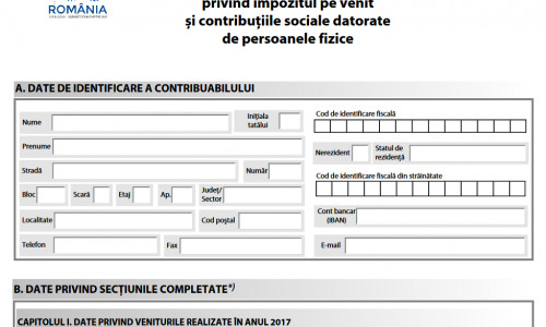 Declarația unică de impozit