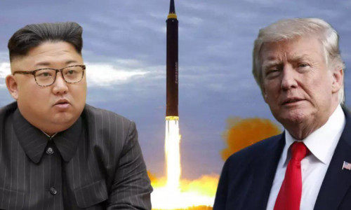 Donald Trump și Kim Jong-un nuclear