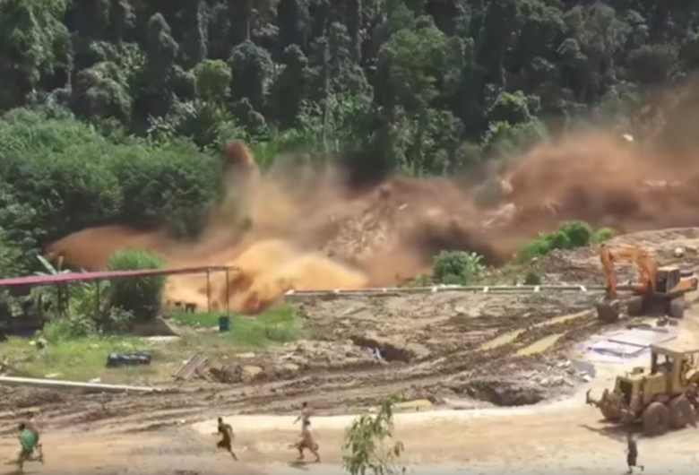 Barajul din Laos a cedat