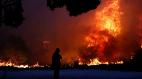 Incendii în Grecia