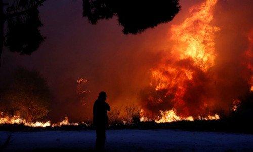 Incendii în Grecia