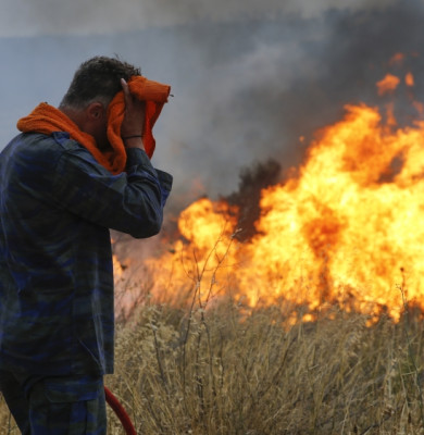 Incendii devastatoare în Grecia