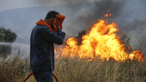 Incendii devastatoare în Grecia