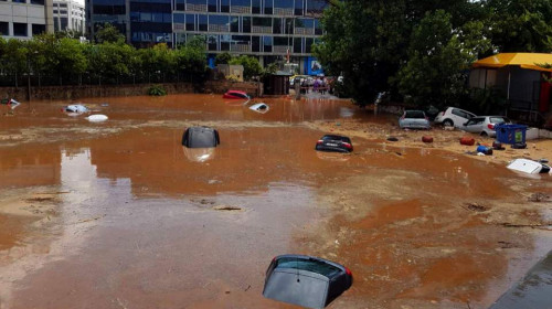 Inundații în Grecia, ploi torențiale
