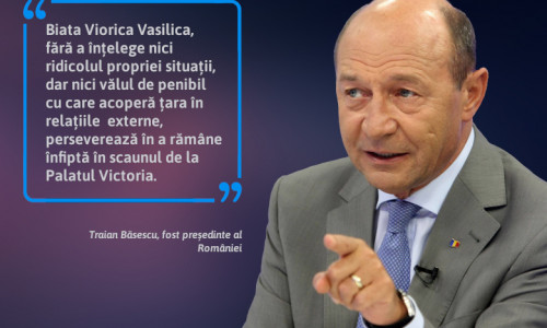 Traian Băsescu despre Dăncilă