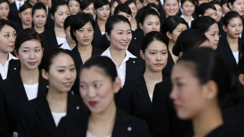 JAL New Employee Welcoming Ceremony